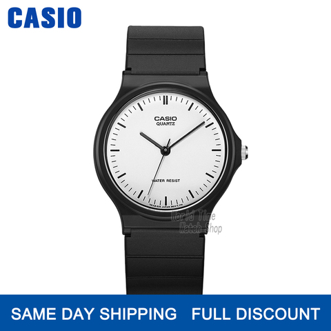 Reloj deportivo Casio Analogue para hombre y mujer, reloj deportivo de cuarzo, correa de resina conveniente, reloj de estudiante Neutral MQ-24 ► Foto 1/5