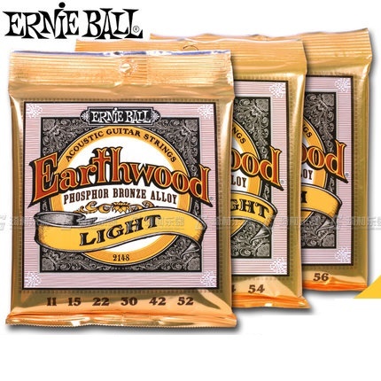 Ernie Ball Earthwood-cuerdas de guitarra acústica, aleación de bronce de fósforo 2148 2146 2144 ► Foto 1/1