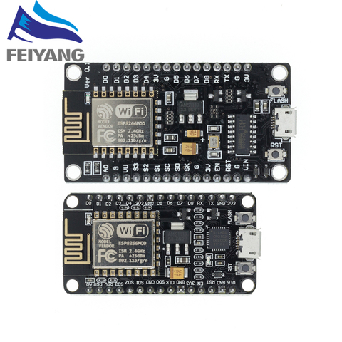 10 piezas nueva versión módulo inalámbrico CH340/CP2102 NodeMcu V3 V2 Lua WIFI Internet de las cosas Placa de desarrollo basada ESP8266 ► Foto 1/5