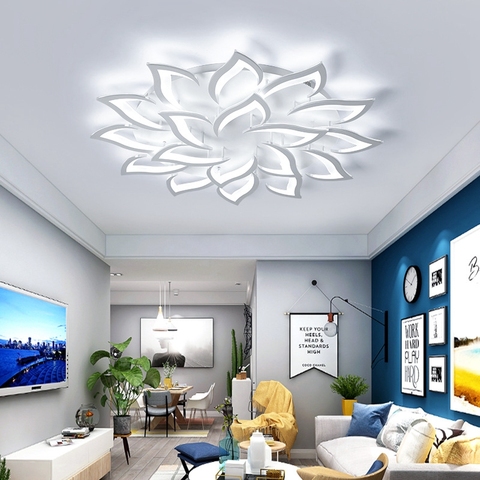 Candelabro LED moderno para sala de estar, luces Led minimalistas para habitación, iluminación de acrílico para interior, techo ► Foto 1/6