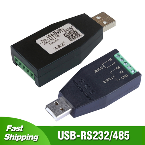 Convertidor USB de grado Industrial a RS485 RS232, Protección mejorada, RS485, módulo convertidor de señal USB USB-RS232 485 ► Foto 1/6