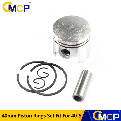 CMCP 40mm cilindro Kit de anillo de pistón para 40-5 43cc BC430 CG430 1E40F-5 piezas de recambio de cortadora ► Foto 1/4