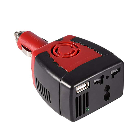 Inversores de coche de 150W, DC 12V a AC 220V/110V con puertos USB 2,1/1.5A, divisor de cargador, accesorios para coche ► Foto 1/6