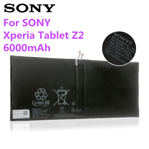 Sony-batería Original para tableta SONY Tablet Xperia Z2 SGP541CN SGP511 SGP512 SGP521 SGP541 SGP551, 6000mAh ► Foto 1/3