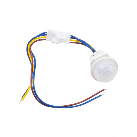 Sensor de movimiento por infrarrojos PIR, interruptor de luz automática, Detector de Sensor PIR, LED, 110V, 220V ► Foto 1/6