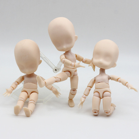 OB11 muñecos de muñecos desnudos móvil figuras de acción de juguete muñecas DIY Mini muñeca BJD ► Foto 1/6