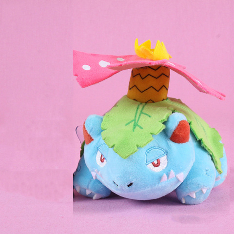 Venusaur-juguetes de peluche de 15cm para niños, muñecos kawaii de dibujos animados, con colgante, juguetes de peluche, 1 Uds. ► Foto 1/1