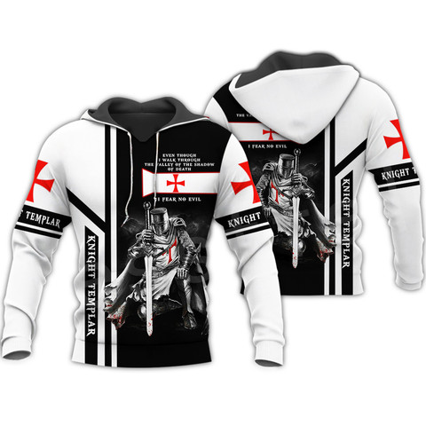 Tessffel Knight Templar Armor Pullover Streetwear Harajuku divertido chándal 3DPrint cremallera/sudaderas/sudadera/chaqueta/hombres/mujeres s7 ► Foto 1/5