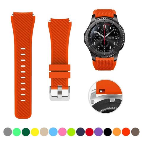 Correa para Samsung galaxy watch 3 46mm Gear S3 Frontier amazfit bip/active bracelet 20/22mm watch band Huawei watch gt 2/2e 42mm ► Foto 1/6