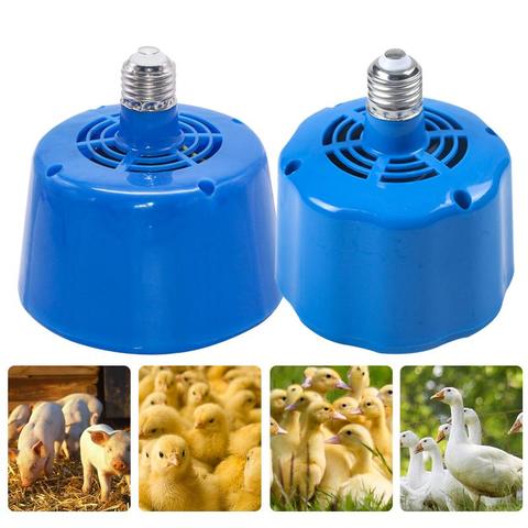 Lámpara de calefacción para animales de granja, luz cálida para pollo, cerdo, pato, controlador de temperatura, calentador para herramientas de granja, 100-300W, 2 uds. ► Foto 1/6