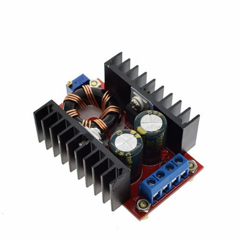 10-30V a 12-35V Step Up CV CC 150W 10A CC Boost Converter fuente de alimentación del coche LED controlador cargador regulador de voltaje ajustable ► Foto 1/6