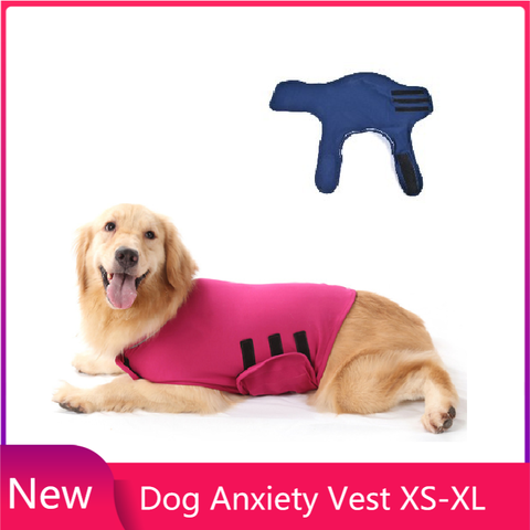 Chaleco de ansiedad para perros pequeños, medianos y grandes, reflectante, XS-XL, ropa para mascotas, camiseta ► Foto 1/1