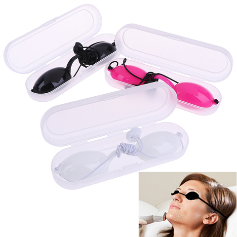 1 sombreado completo ajustable para gafas de seguridad, luz láser, gafas de protección para tatuajes, fotones, belleza, clínica, pacientes ► Foto 1/6