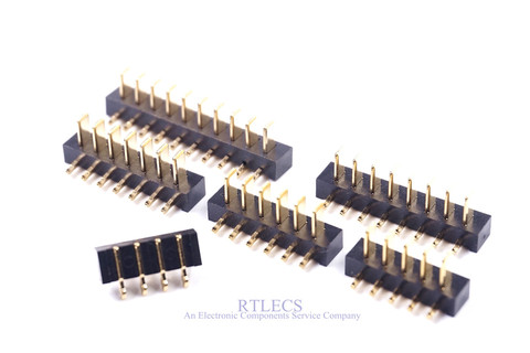 20 piezas hoja hombre conector de batería 2,5mm 3 4 5 6 7 8 9 10 11 posición ángulo recto a través de agujeros PCB Header 4,1mm de longitud ► Foto 1/3