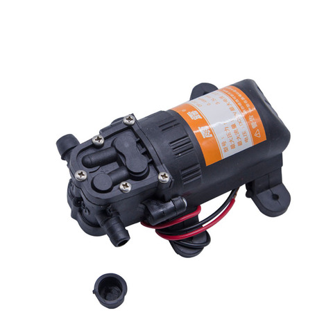 Bomba de agua eléctrica agrícola, pulverizador de agua con microdiafragma de alta presión, para lavado de coche, 12 V de CC, 70PSI, 3,5l/Min, color negro ► Foto 1/6