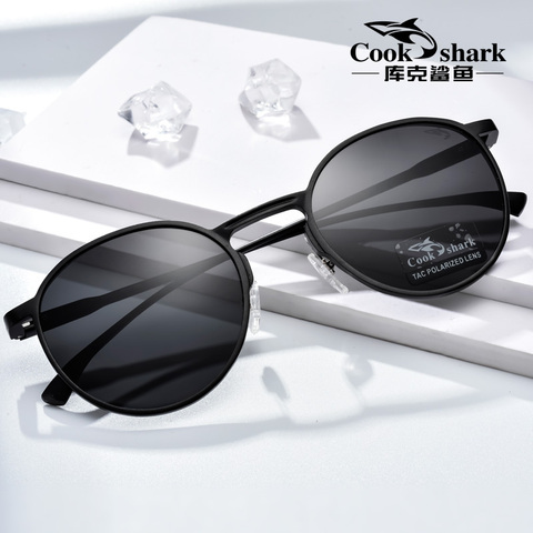 Cookshark gafas de sol hombres y mujeres polarizado gafas de sol de moda conducción retro gafas ► Foto 1/6