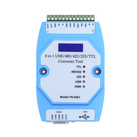 Módulo serial CP2102, seis en uno, USB/485/422/232/TTL, conversión recíproca, COM ► Foto 1/1