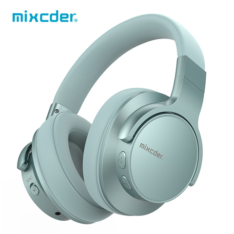 Mixcder E7 auriculares inalámbricos HiFi cancelación activa de ruido Bluetooth V5.0 auriculares ANC sobre auriculares para teléfono ► Foto 1/6