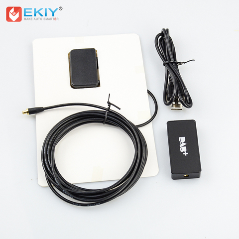 EKIY-Sintonizador de Radio DAB para coche, receptor USB, palo DAB Box para Android, DVD, incluye Dongle de antena USB, transmisión de Audio Digital ► Foto 1/6