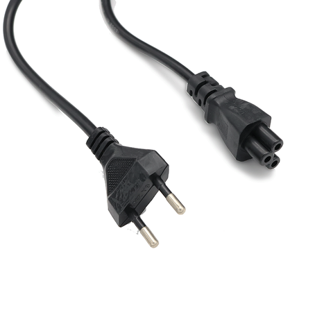 1,2 M enchufe de la UE Universal enchufe cargador de Laptop adaptador de alimentación de Cable para ordenador portátil de la fuente de alimentación y TV enchufe de seguridad de tipo F ► Foto 1/5