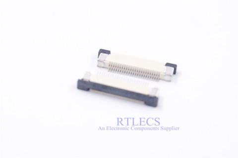 10 Uds conector FFC/FPC 0,50mm 4 5 6 8 9 10 12 14 16 18 20 22 24 26 28 30 32 34 36 40 50 54 60 Pin Top póngase en contacto con ángulo recto SMD ► Foto 1/6