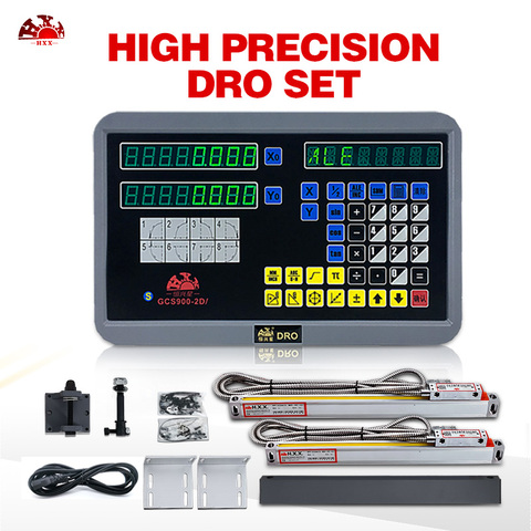 Codificador de vidrio lineal para todas las máquinas, juego/kit hxx dro digital readout GCS900-2D/y 0-1000mm, GCS898 ► Foto 1/6