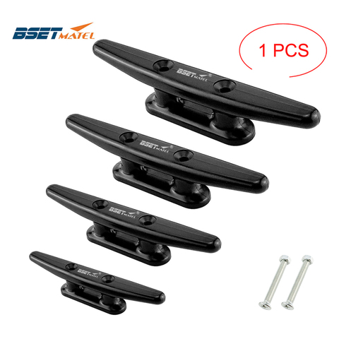 Abrazadera plana de nailon de Base abierta, 2 tornillos, cuerda de línea de cubierta para yate, barco marino, Kayak, canoa, accesorios de Hardware de cubierta ► Foto 1/6