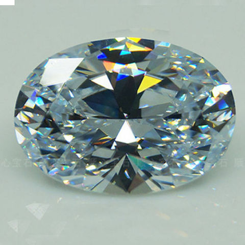 Enorme VVS 56.58ct zafiro Blanco 18X25mm corte ovalado AAAA + piedras preciosas sueltas ► Foto 1/5