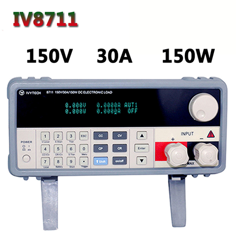 IVYTECH, carga IV-8711, profesional, programable, DC, carga eléctrica, Control Digital, DCLoad, probador de Batería Electrónica, 150V, 30A, 150W ► Foto 1/6