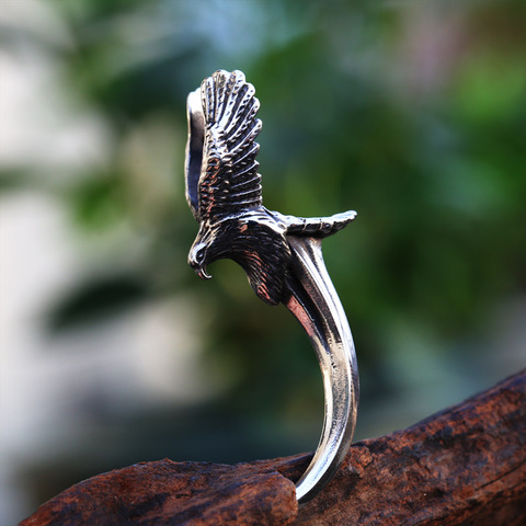 Beier-Cadena de acero inoxidable con colgante de águila para hombre y mujer, collar Vintage, LLBP8-513P de joyería ► Foto 1/6