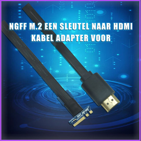 NGFF-Adaptador de Cable M.2 A key A HDMI compatible con Mini Pci-e, adaptador de tarjeta gráfica EXP GDC para ordenador portátil ► Foto 1/6