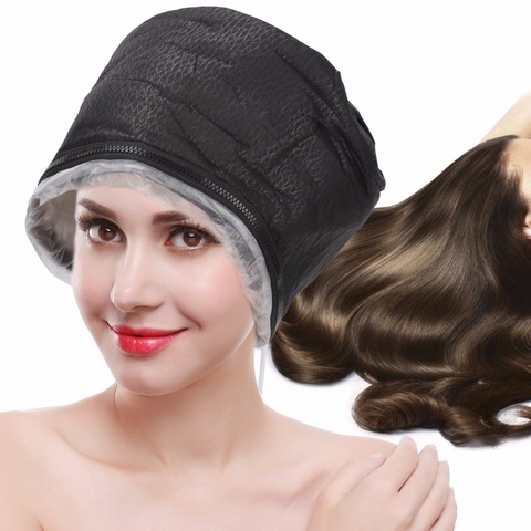 Gorro de vapor de pelo ajustable, 3 modos, tratamiento térmico y eléctrico del cabello, uso doméstico, artesanal, SPA, herramientas de cuidado nutritivo, enchufe europeo de 220V ► Foto 1/6