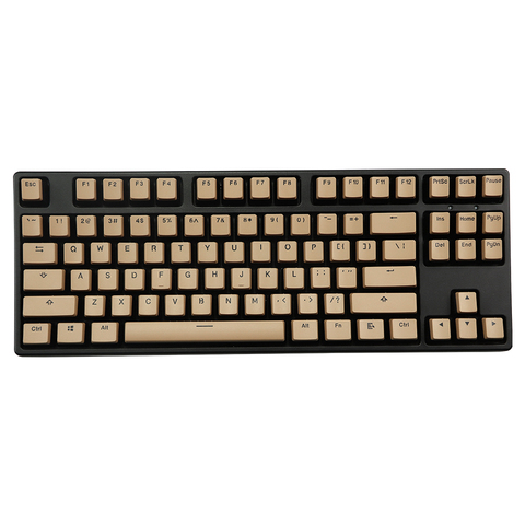 Teclas de retroiluminación para pudding pbt Doubleshot, oem, perfil, blanco leche, rosa, negro, gh60 poker 87 tkl 104 108 ansi iso ► Foto 1/1