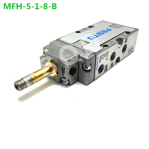 MFH-5-1/4 MFH-5-1/8 MFH-5-1/4-B MFH-5-1/8-B DC24V DC220V FSQD solenoide FESTO Tigre componentes de válvulas para neumáticos de aire herramienta MFH ► Foto 1/6