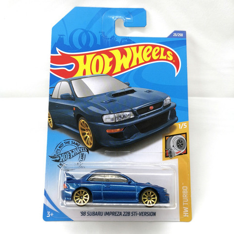 SUBARU IMPREZA 22B STi-Coche de juguete para niños, modelo de auto de escala 1:64, NO.1-26 98, versión NISSAN SKYLINE GT-R, de Metal fundido a presión, regalo para niños, 2022 ► Foto 1/6