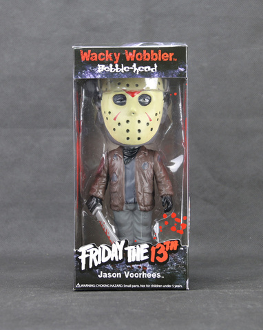 Figura de acción de película de Terror, Jason Bobble Head, Wobbler, 7