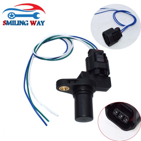 Smilimg WAY # Sensor de posición de árbol de levas CPS + enchufe conector de cable para Hyundai, Chrysler, Kia, Mitsubishi, Volvo OE #39310-38050 ► Foto 1/6