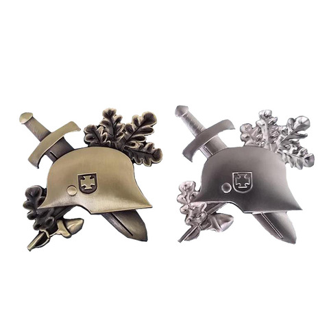 Insignias de casco del ejército alemán, conjunto militar coleccionable, WW2 ► Foto 1/4