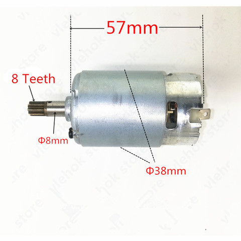 WORX Motor RS-550VD-6532 H3 RS 550 para WX390 WU390 WX390.1 WX390.31 WU390.9 WX390.9 20V H3 QN147Y12 de herramienta de poder de accesorios para herramientas ► Foto 1/3