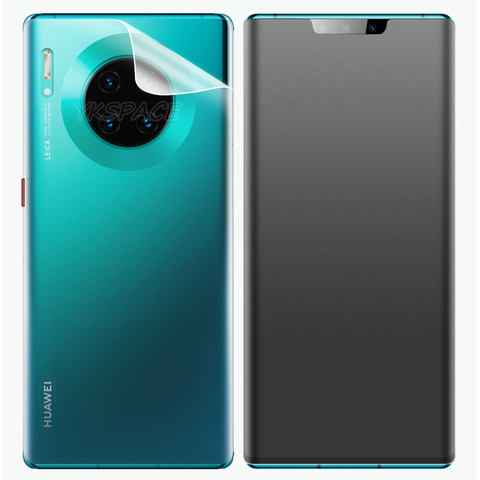 Película Mate de hidrogel TPU para Huawei Mate 20 30 P30 P40 Pro Plus, Protector de pantalla frontal suave, Protector de pantalla antihuellas dactilares ► Foto 1/6