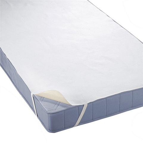 Protector de colchón impermeable de Color blanco, Sábana de cama impermeable, almohadilla de colchón para el hogar, accesorios familiares, nuevo para el hogar ► Foto 1/6