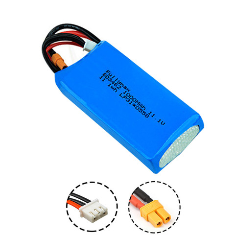 Batería Lipo de 11,1 V, 1000mAh, 1300mAh, enchufe XT30 para XK X450 FPV, piezas de recambio de drones RC 11,1 V, batería Lipo para helicóptero WLtoys X450 ► Foto 1/1