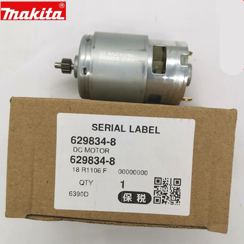Makita 629834-8 629937-8 18V MOTOR para HP457D DF457D BDF453 DDF453 DHP453 BHP453 8390D 8391D 6390D 6391D ► Foto 1/4