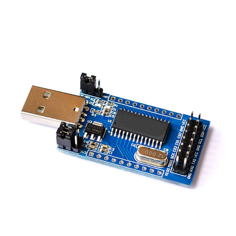 Programador CH341A USB a UART IIC SPI I2C, convertidor de puerto paralelo, Módulo de placa de lámpara con Indicador de funcionamiento a bordo ► Foto 1/1