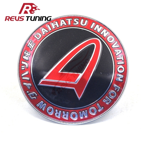 DAIHATSU-emblema de plástico y aluminio para coche, insignia de rejilla frontal, 90mm ► Foto 1/6