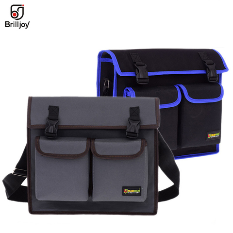 Bolsa de mensajero multifuncional, bolso de hombro individual, kit de herramientas de electricista, impermeable, resistente al desgaste, tela Oxford ► Foto 1/6