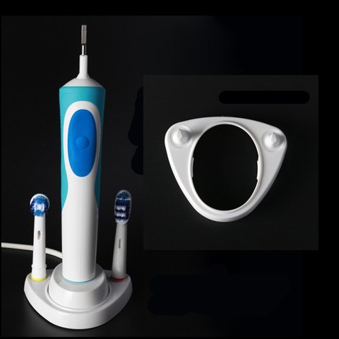 Soporte portacepillos de dientes eléctrico para Oral B, cepillo dental para baño, soporte de Base, cabezales de cepillo de dientes, Base con agujero de cargador ► Foto 1/5