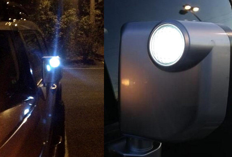 Espejo lateral LED superbrillante para Toyota FJ Cruiser, luces de punto de Puddle para 2007-2014 ► Foto 1/4