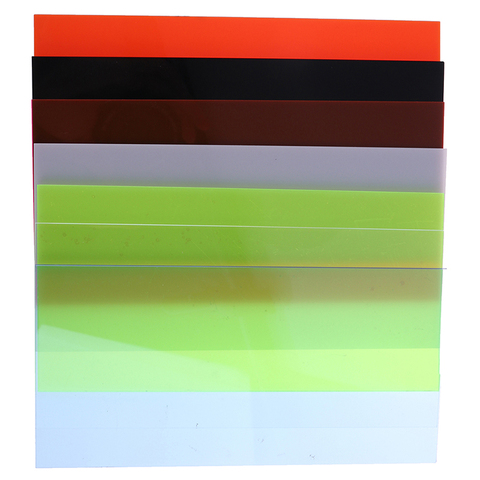 Hojas teñidas de plexiglás acrílico transparente, placa de plexiglás, negra, blanca, roja, verde, naranja, alta calidad, novedad de 2022 ► Foto 1/6