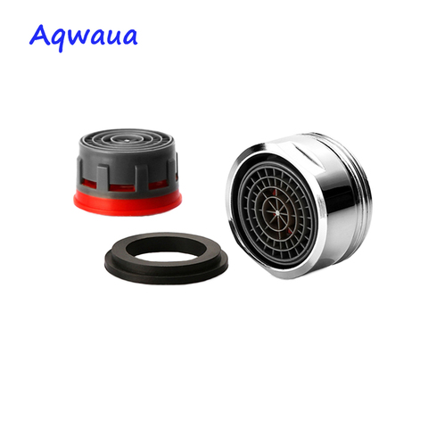 Aqwaua-grifo de ahorro de agua, aireador de 24MM, rosca macho de 4L/Min, boca burbujeador, filtro de grifo, accesorios de fijación de boquilla de grúa ► Foto 1/6